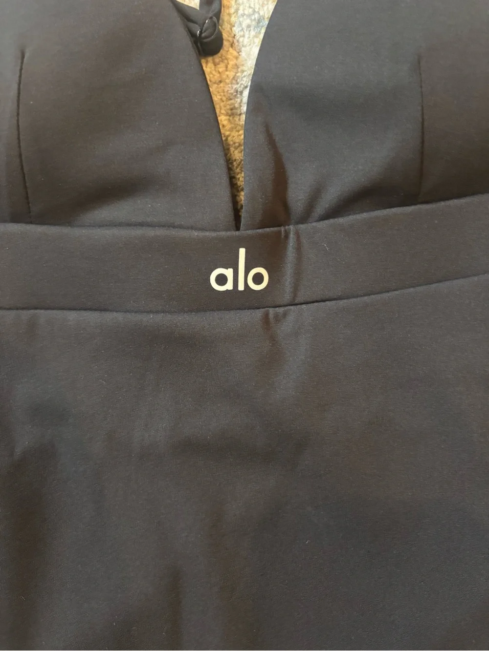 ALO Yoga Black Mini Dress